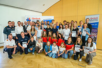 Siegerehrung Linz Marathon
